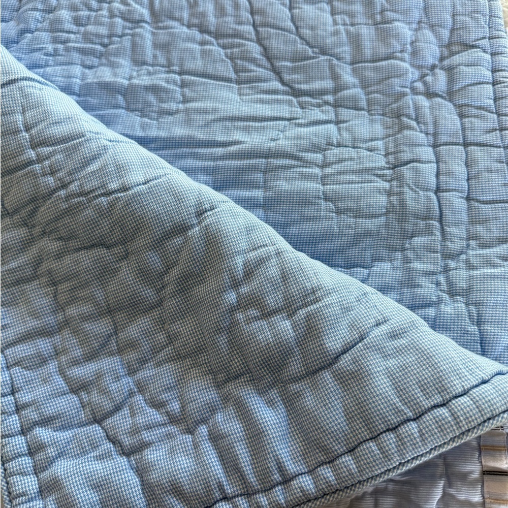 Pottery Barn Trucks and Cars Crib Blanket - Picture 3 of 4